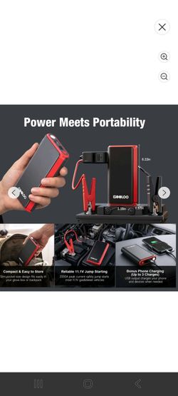 Brand New GOOLOO GE2000 2000A Portable Car Jump Starter