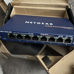 Netgear Prosafe 8 Port Gigabit Desktop Switch