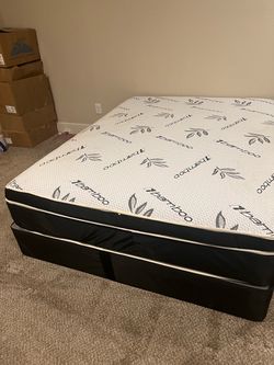 Mattress good condition with boxspring