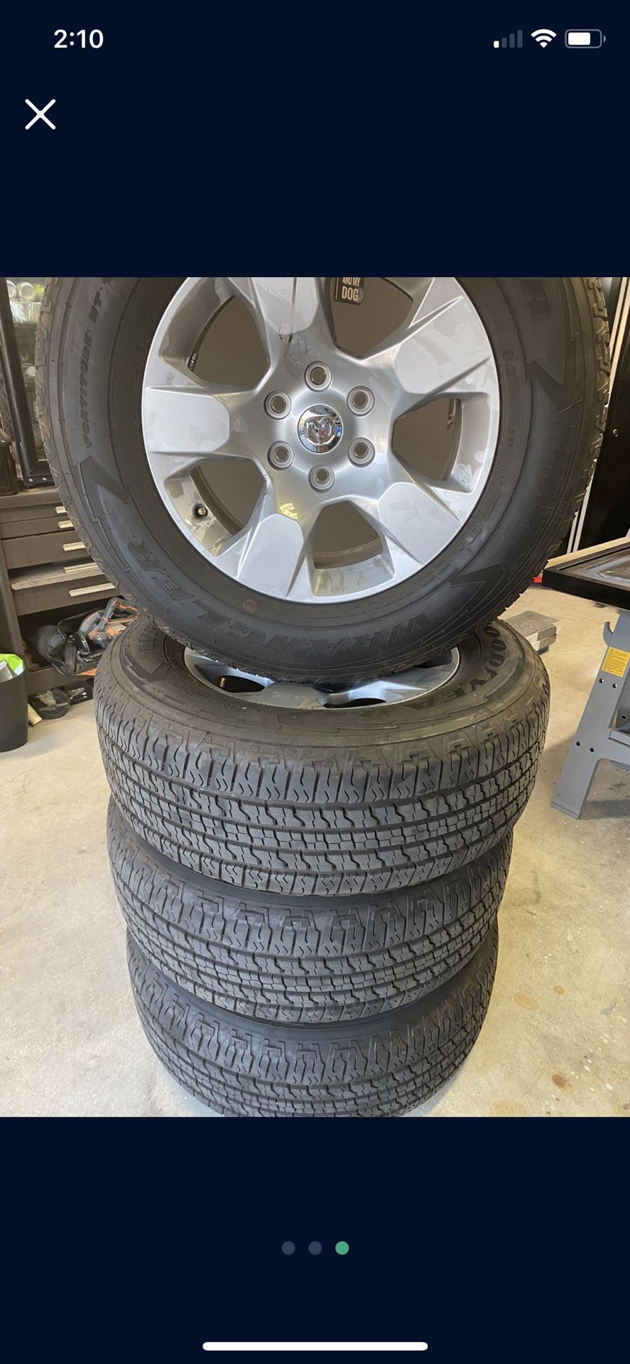 New Ram Tires