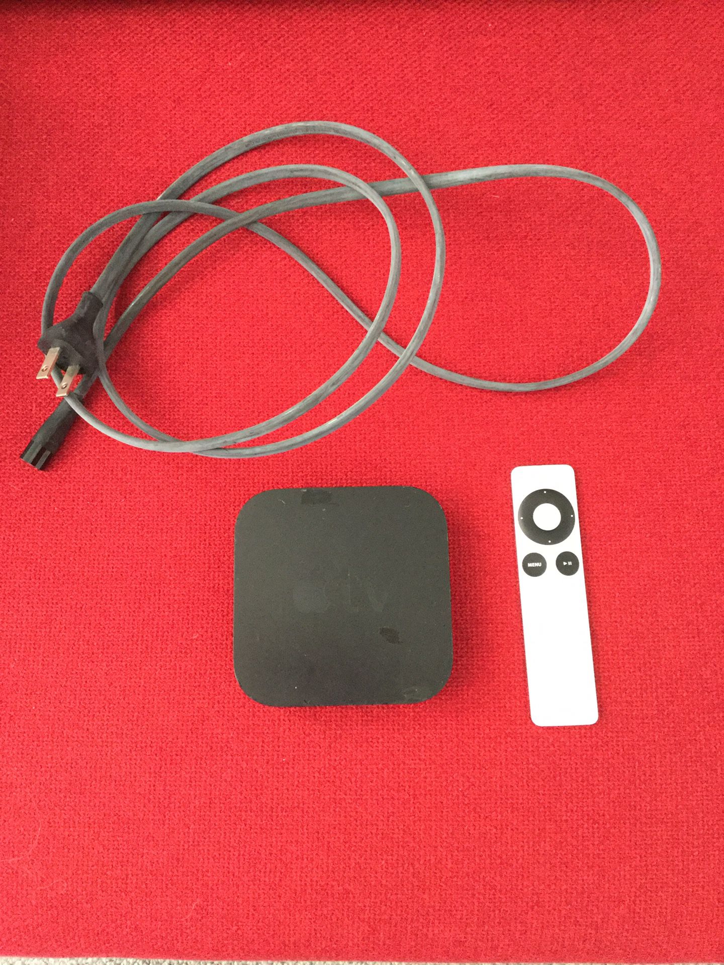 APPLE TV 3rd Generation Gen3 A1427 + remote + power cord - Works Great!