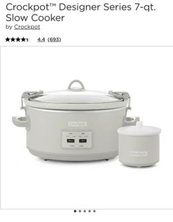 Crockpot 7-Quart Cook & Carry Slow Cooker