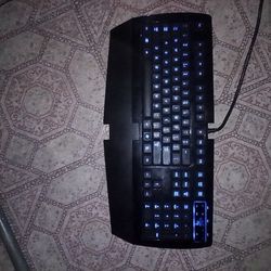 Razor Gaming Keyboard With Headset Hookups And Extra USB