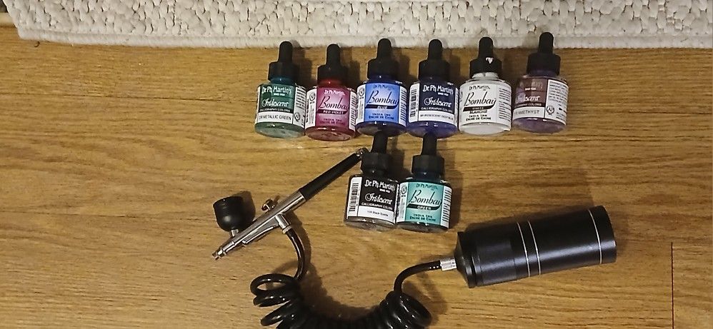 NEW AIRBRUSH PAINT & GUN