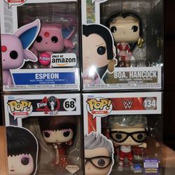 Funko Pop Lot Of 4 Total Pops
