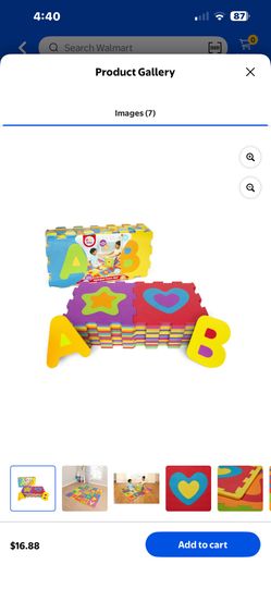 ABC Foam Playmat Learning Toy