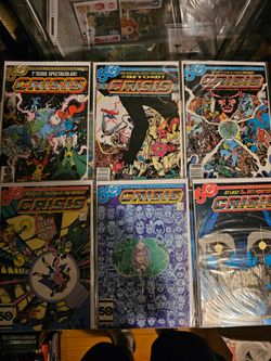 Dc comics Crisis on Infinite Earths 1-12