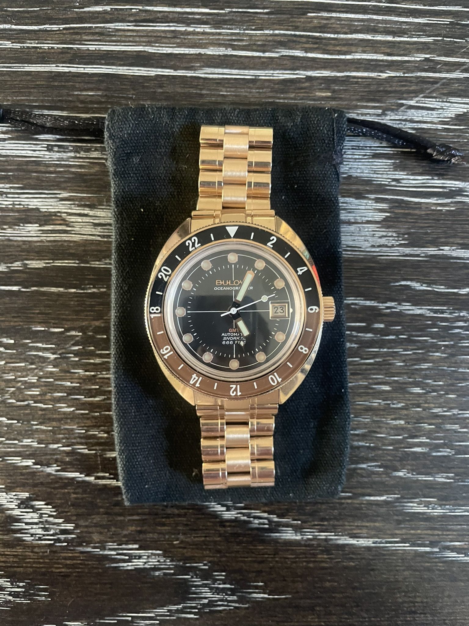 Bulova Root beer Devil Diver