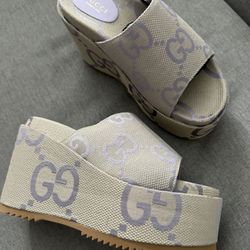 Gucci Supreme Jumbo Platform Shoes 120mm NEW Size 9