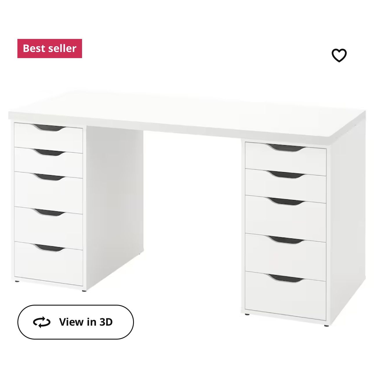 IKEA LAGKAPTEN / ALEX Desk