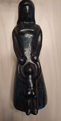 Vintage Mother And Child Sculpture