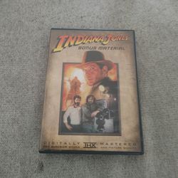 Bonus Material Dvd Indiana Jones With Book