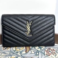 YSL black chain bag