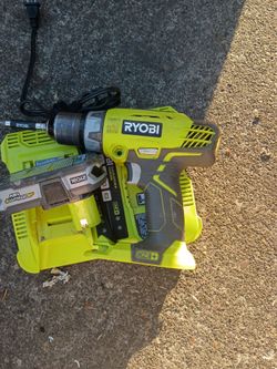 Ryobi 18V ONE+ Cordless Drill with Battery dual platform chg.