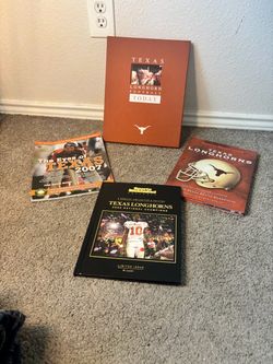 Texas Longhorns Football Book Collection (4 Items)