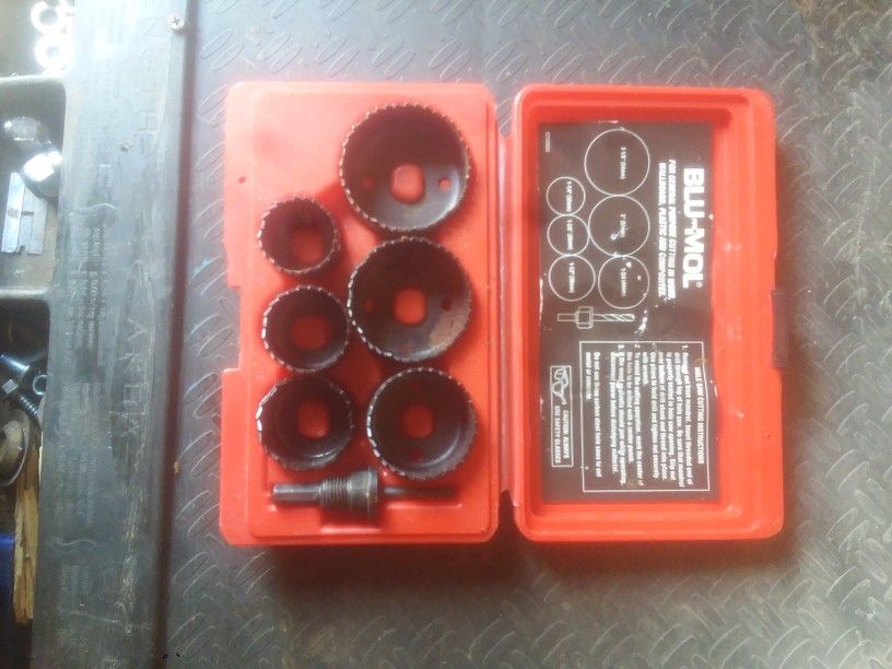Blu Mol Hole Saw Bits