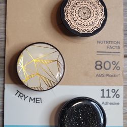 Spin Pop 4 Terra Mini Phone Grip 3 Pk
