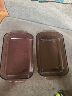 2 glass cookware