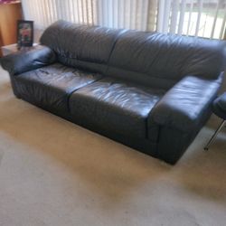 Leather Couch 