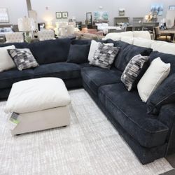Deep Seating Sectional In Stock For Immediate Delivery 