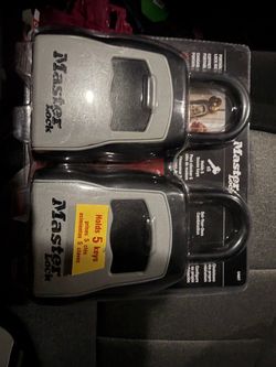 Master Lock Key Storage Lock Box 2-Pack