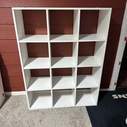 White Cubed Shelf