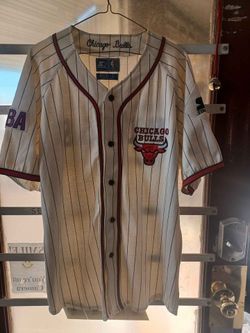 Vintage Chicago Bulls Starter Numbered Baseball Jersey