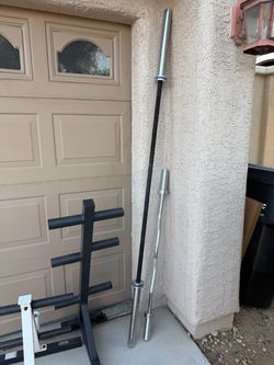 Weight tree and barbells
