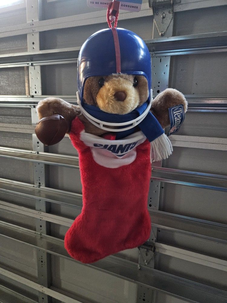 Vintage NY Giants XMAS Stocking