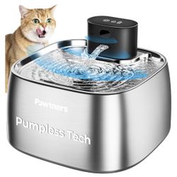 Brand New Automatic Pumpless Pet Water Dispenser 108oz/3.2L