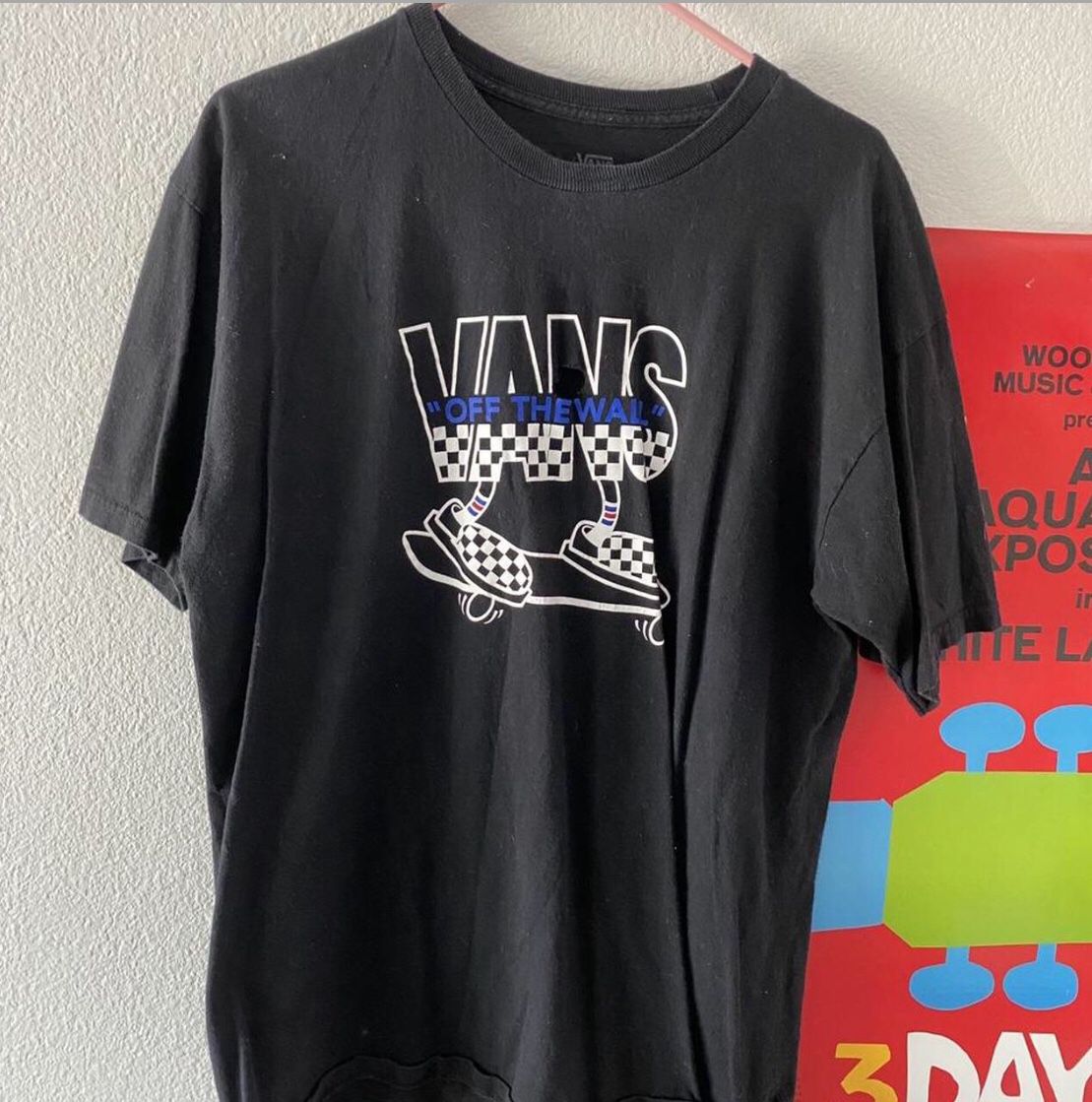Vans Off The Wall Skateboard Men’s T-Shirt Graphic Tee 