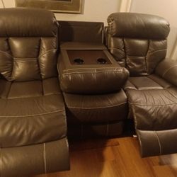 Reclining Couch And Recliner 