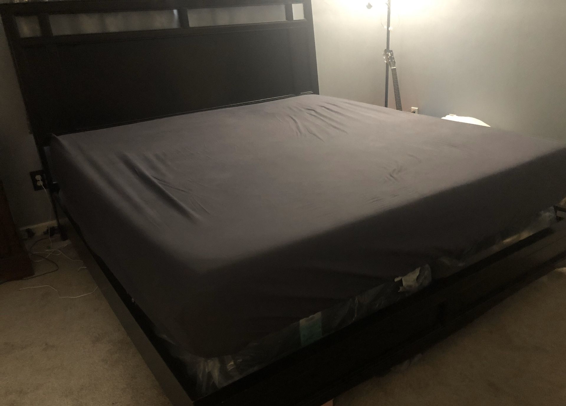 King Size Bed With Box Springs