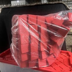 6” Red foam Blocks