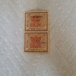 B&W Coupons From Cigarette Packs
