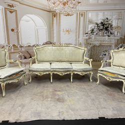 Classic European Style Couch & Sofa Set  