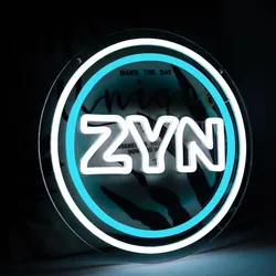 Zyn neon sign