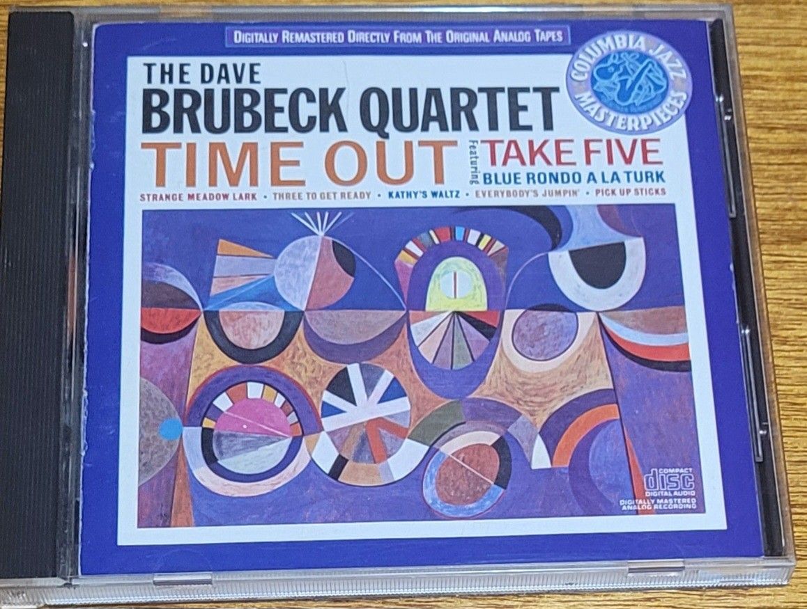 The Dave Brubeck Quartet Jazz CD 1995 Sony Time Out / Take Five