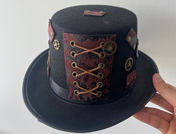 Retro Punk Hat Men's Women's Steampunk