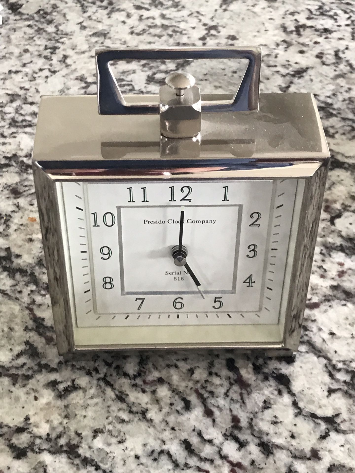 Pottery Barn Presidio Clock Company Clock