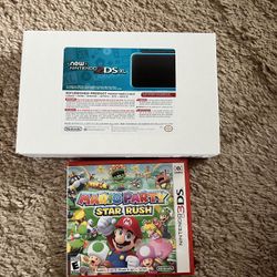 nintendo refurbished 2ds xl LIKE NEW plus mario party