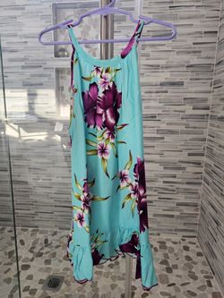 Girl Hawaiian Summer Dress