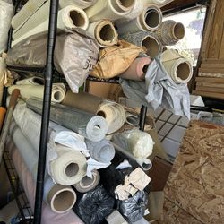 Wall Covering Lot + Wallpaper Adhesive – $380 (All Included) 