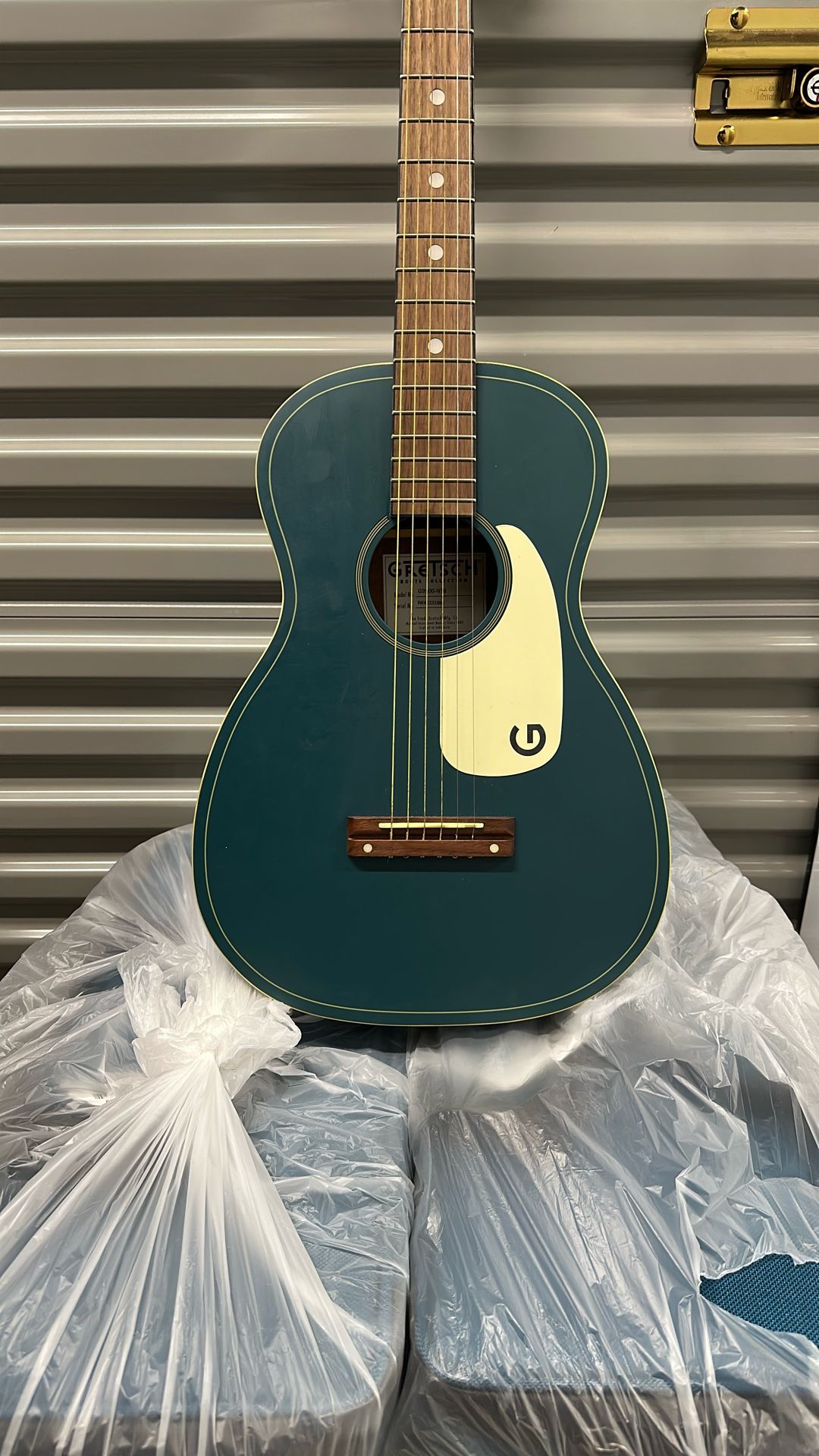 GRETSCH G9500 LIMITED EDITION JIM DANDY WITH BLACK WALNUT FINGERBOARD - NOCTURNE BLUE