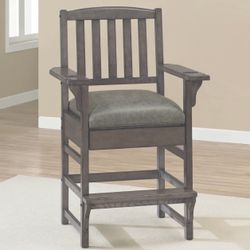 American Heritage Billiards - King Chair (Glacier) - 2 available