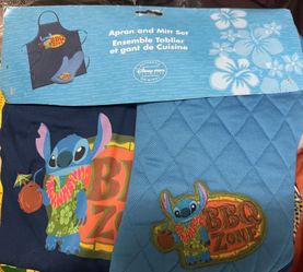 New Disney Lilo & Stitch Apron and Mitt Set 