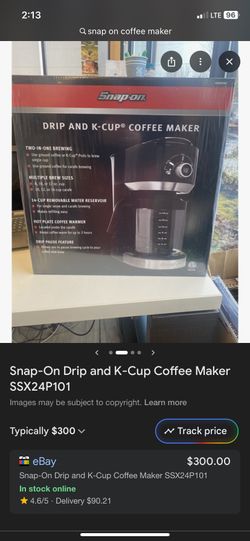 Snap On Coffee Maker