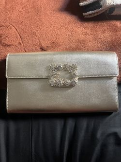 Roger vivier gold hand bag