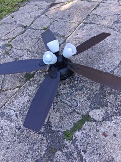 Free.  2 ceiling fans