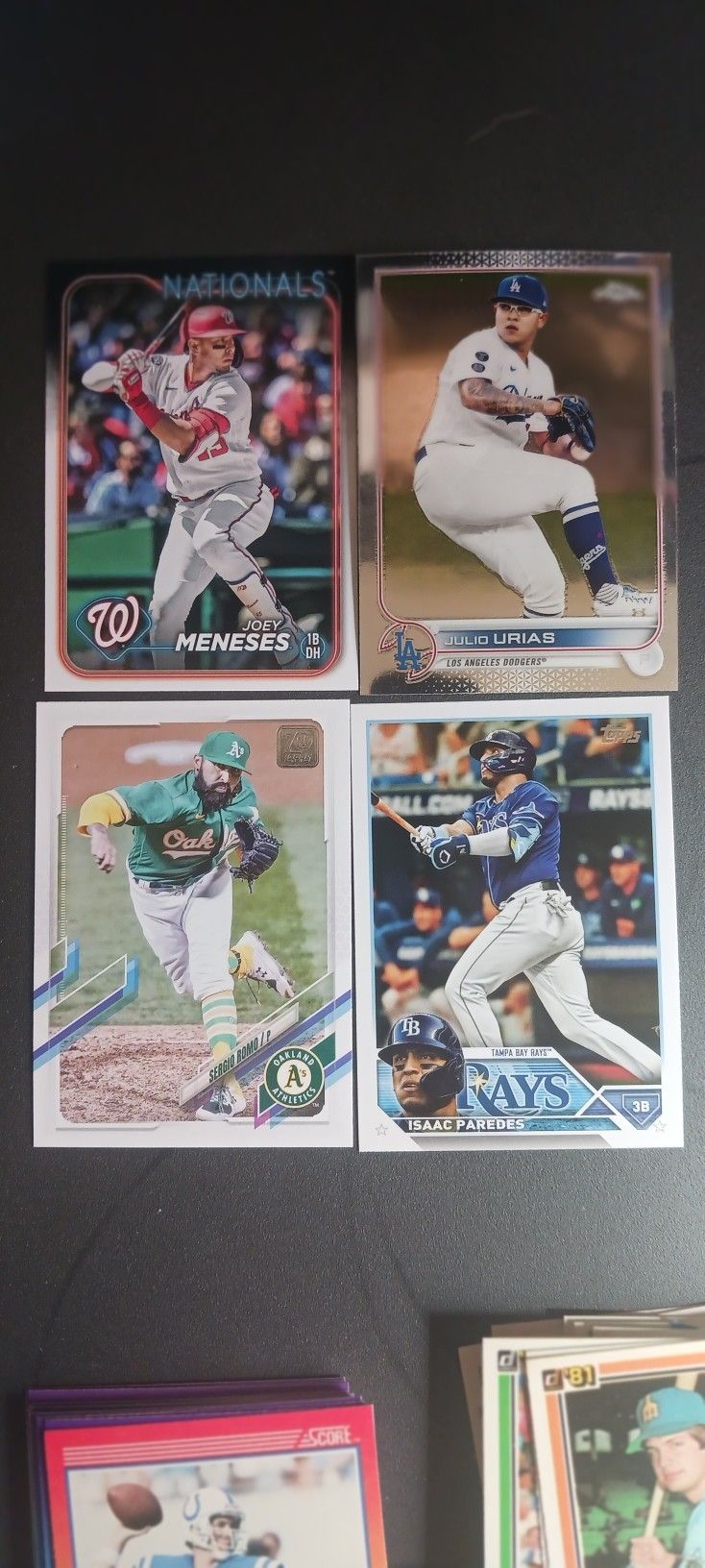 4 Mexican Baseball Players 